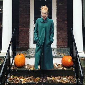 Isaac Mizrahi long wool winter coat